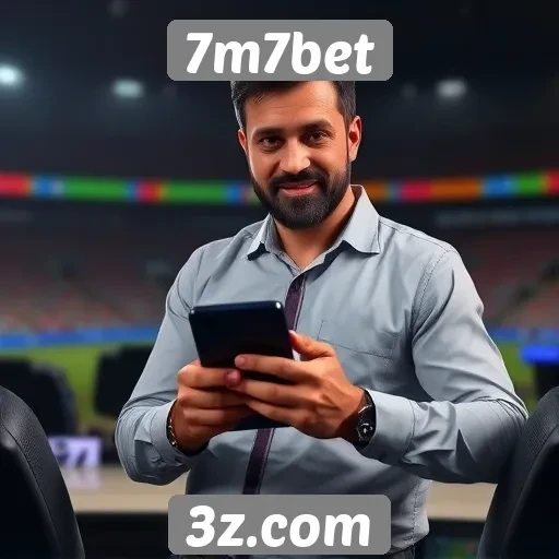 Experiência do usuário no site de apostas 7m7bet