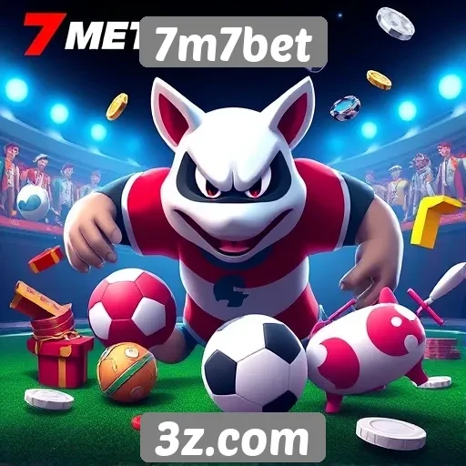 Variedade de jogos disponíveis no 7m7bet